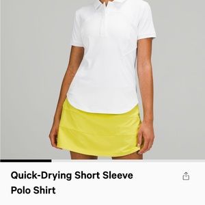 Lululemon white polo size 6 brand new need gone ASAP